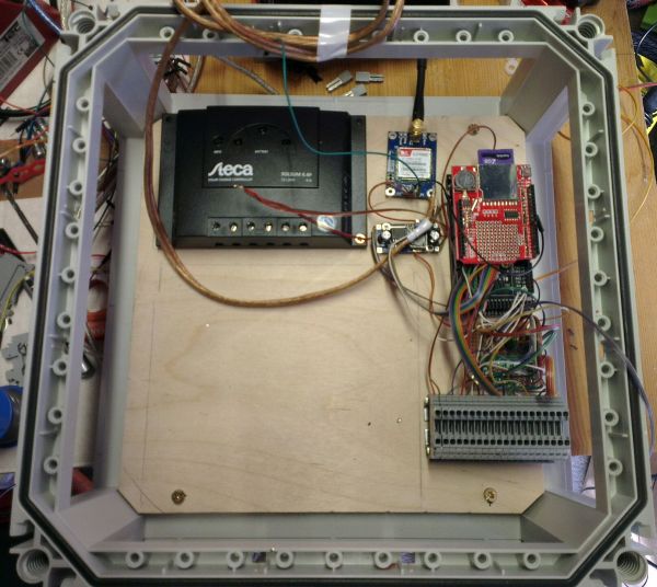 Schaltkasten Bienenstockwaage